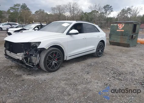 2020 Audi Q8 Premium Plus 55 Tfsi Quattro Tiptronic z USA, uszkodzony, nr VIN WA1EVBF13LD016459